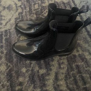 Marc Fisher Black Rain boots